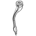 Button - 140161361088 On-off Button Hand Unit [Electrolux Aeg]